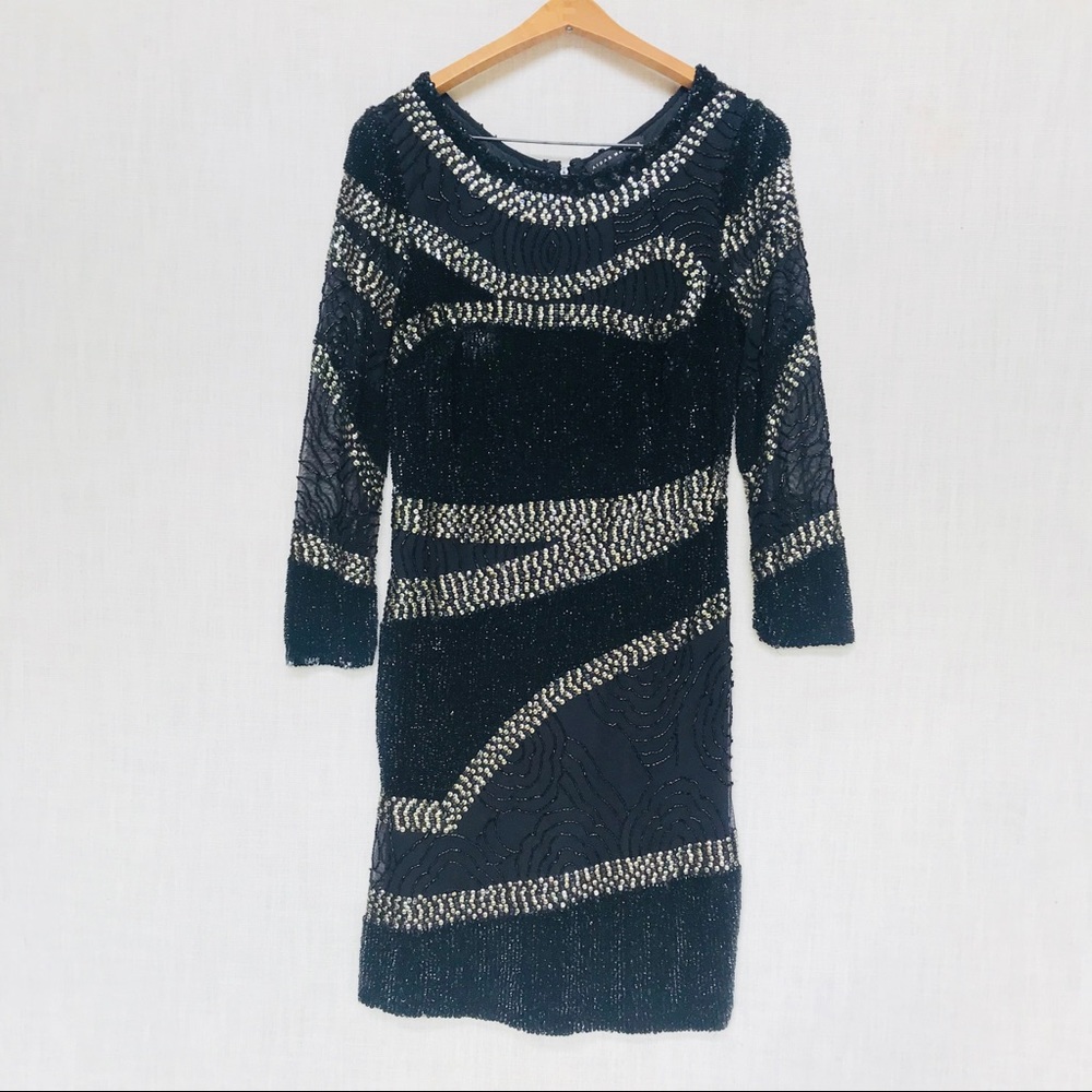 Aidan Mattox Sequin Party Dress, Small